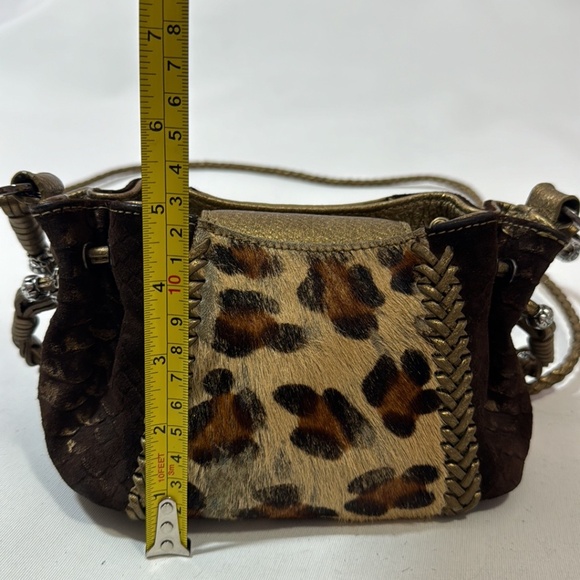 Women's Beverly Feldman Cross Body Mini Purse Animal Print - Picture 8 of 16